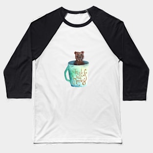 Just Add Honey Bear In A Mug Baseball T-Shirt